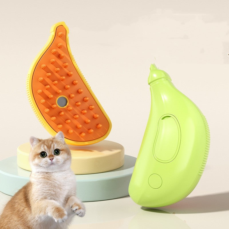 Cepillo con vapor /Grooming Spa Deluxe: Steamy Spray Massage Comb for Dogs